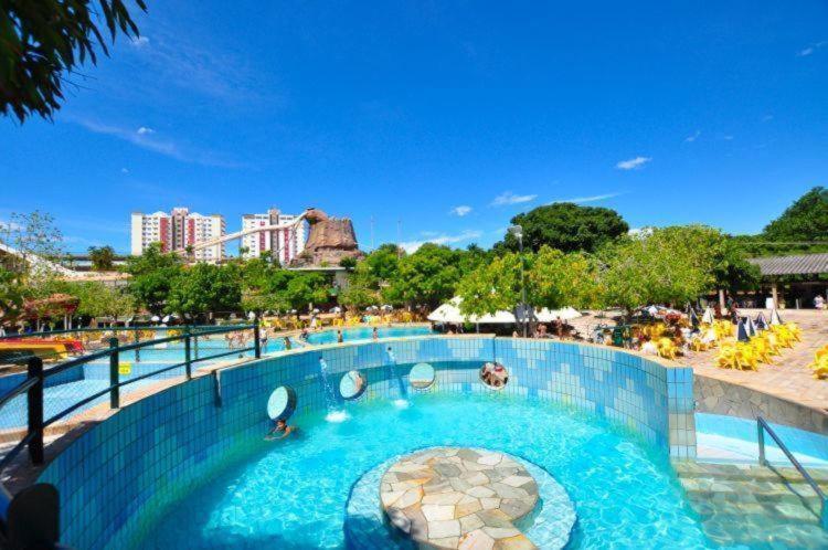 Piazza Diroma Acqua Lejlighedshotel Caldas Novas Eksteriør billede